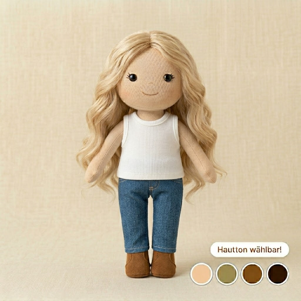 Stichling Nähset – Deine personalisierte Stoffpuppe
