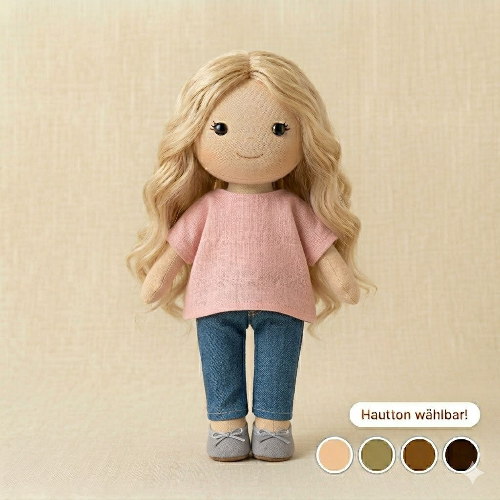 Stichling Nähset – Deine personalisierte Stoffpuppe