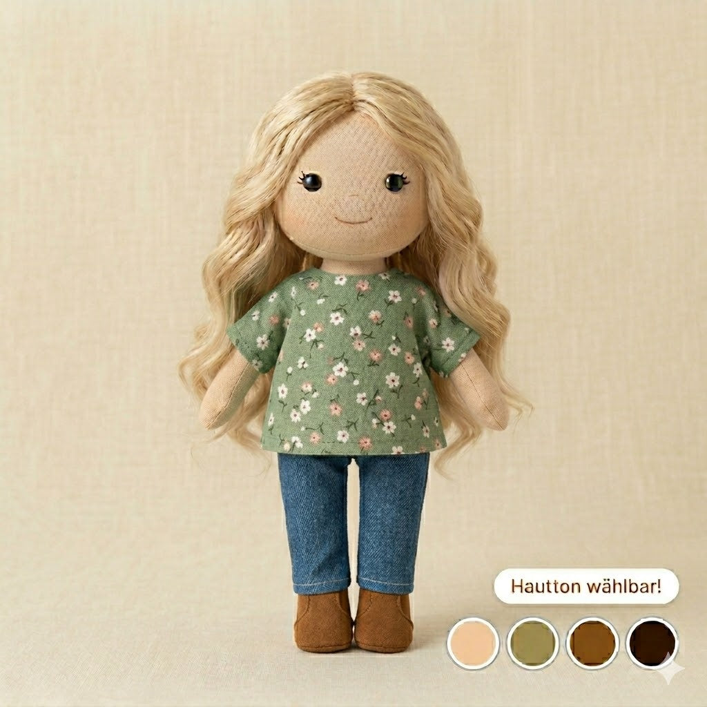 Stichling Nähset – Deine personalisierte Stoffpuppe