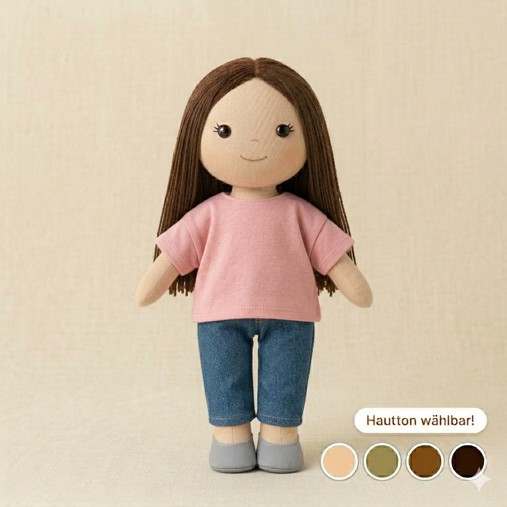 Stichling Nähset – Deine personalisierte Stoffpuppe