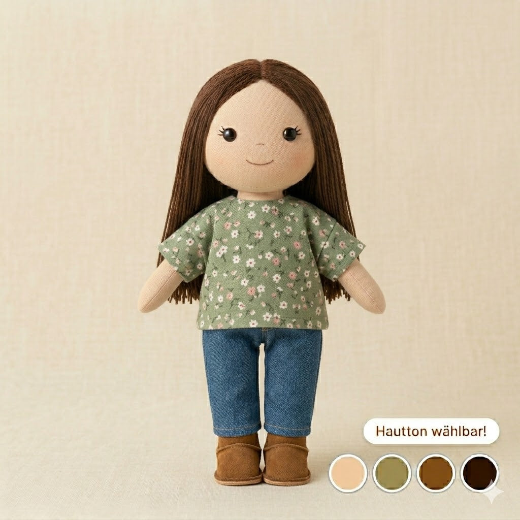 Stichling Nähset – Deine personalisierte Stoffpuppe